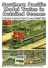 Southern Pacific Model Trains in Detailed Scenes