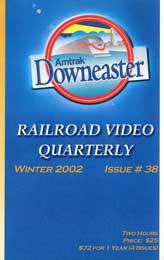 Railroad Video Quarterly Issue 38 Winter 2002 DVD