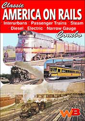 Classic America On Rails Combo DVD